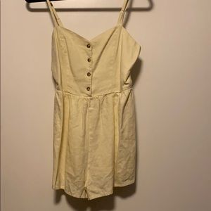 Baby yellow romper